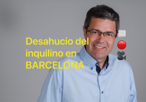 Desahucio del inquilino en Barcelona